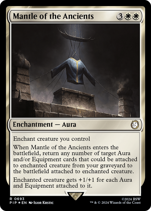 Mantle of the Ancients (PIP-693) - rare - Foil