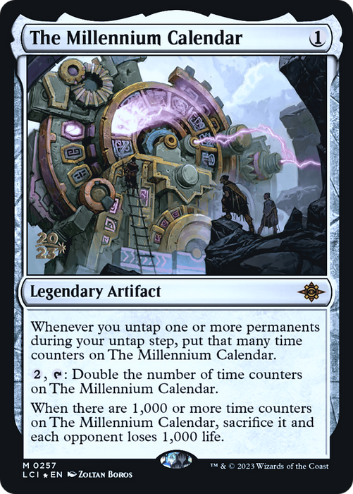 The Millennium Calendar (PRE-257S) - mythic - Foil