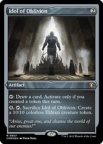 Idol of Oblivion (CMM-607) - rare - Etched Foil