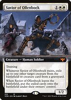 Savior of Ollenbock (VOW-352) - mythic: (Extended Art) - Foil