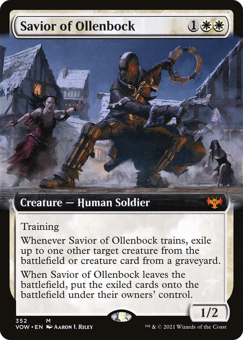 Savior of Ollenbock (VOW-352) - mythic: (Extended Art)