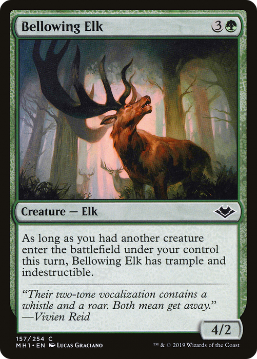 Bellowing Elk (MH1-157) - common