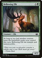 Bellowing Elk (MH1-157) - common - Foil