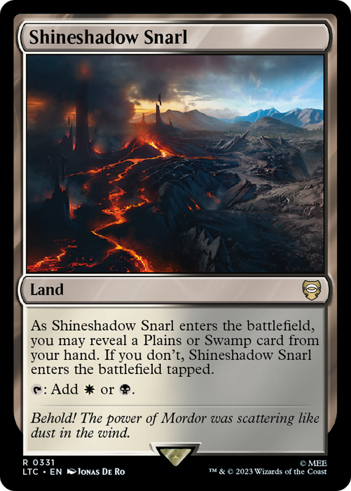 Shineshadow Snarl (LTC-331) - rare