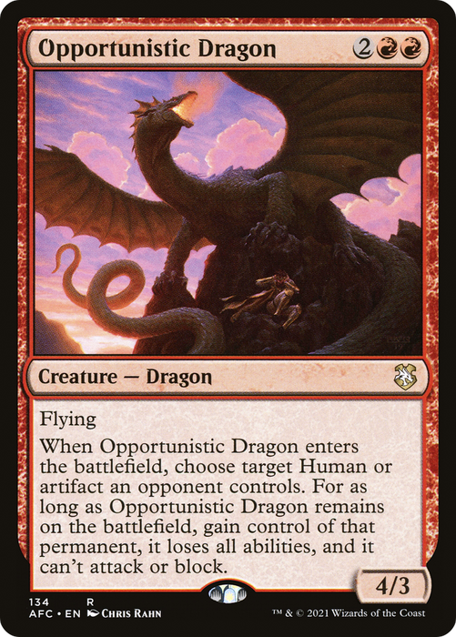 Opportunistic Dragon (AFC-134) - rare