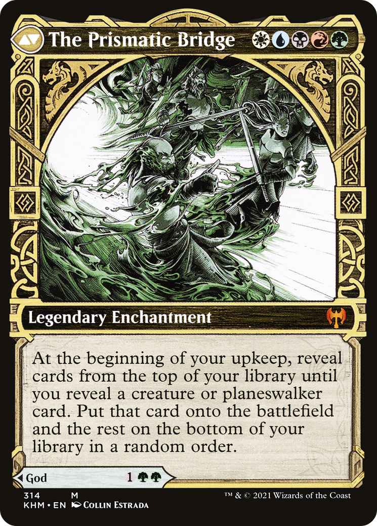 Esika, God of the Tree // The Prismatic Bridge (KHM-314) - mythic: (Showcase)