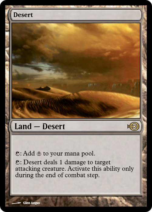 Desert (PRM-35148) - rare - Foil