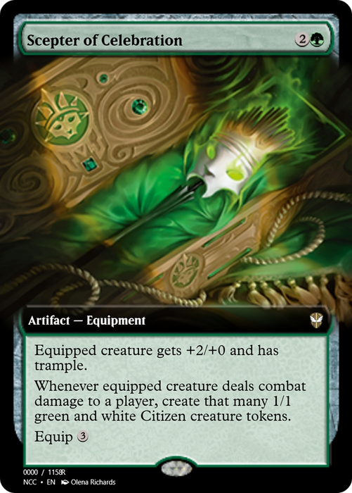Scepter of Celebration (PRM-99837) - rare - Foil