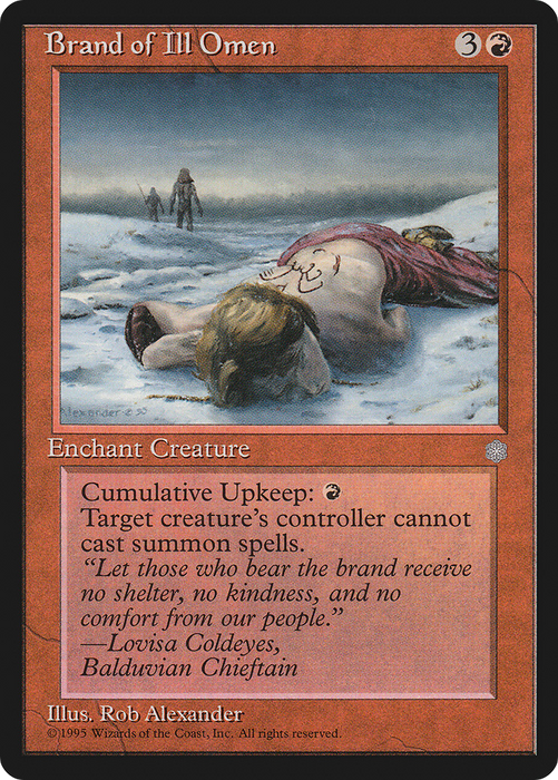 Brand of Ill Omen (ICE-177) - rare