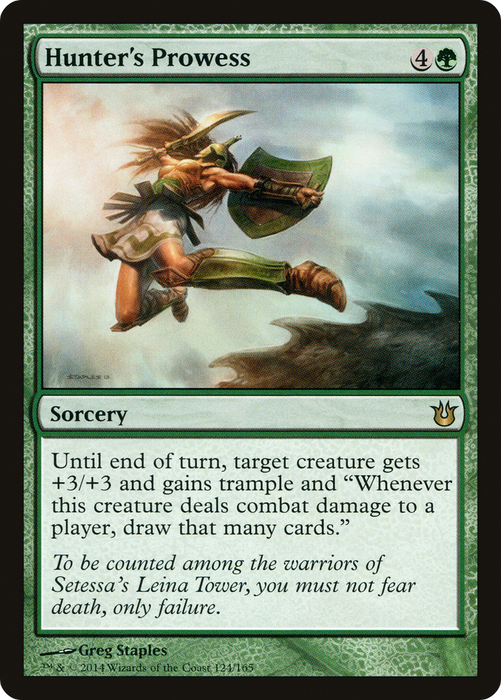 Hunter's Prowess (BNG-124) - rare