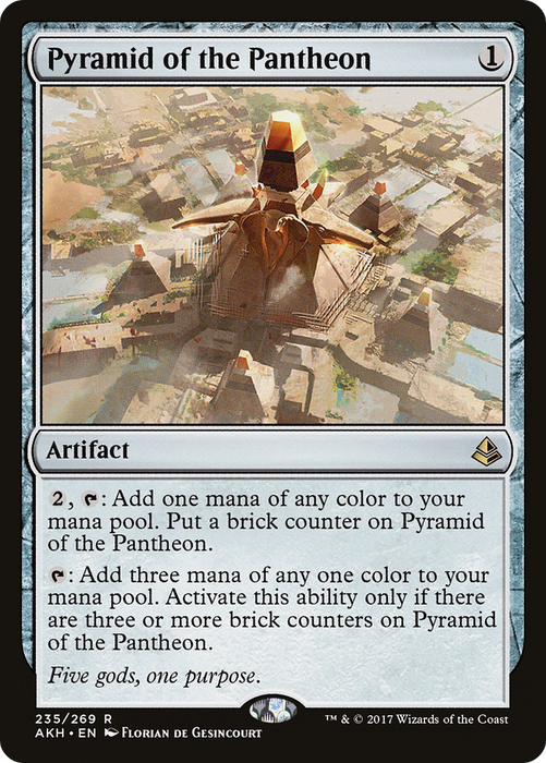 Pyramid of the Pantheon (AKH-235) - rare
