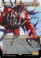 Snapdax, Apex of the Hunt (IKO-306) - mythic: (Showcase) (Borderless)