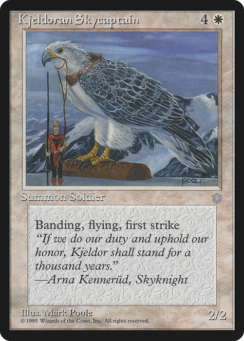 Kjeldoran Skycaptain (ICE-039) - uncommon
