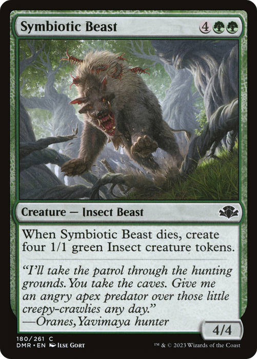 Symbiotic Beast (DMR-180) - common - Foil