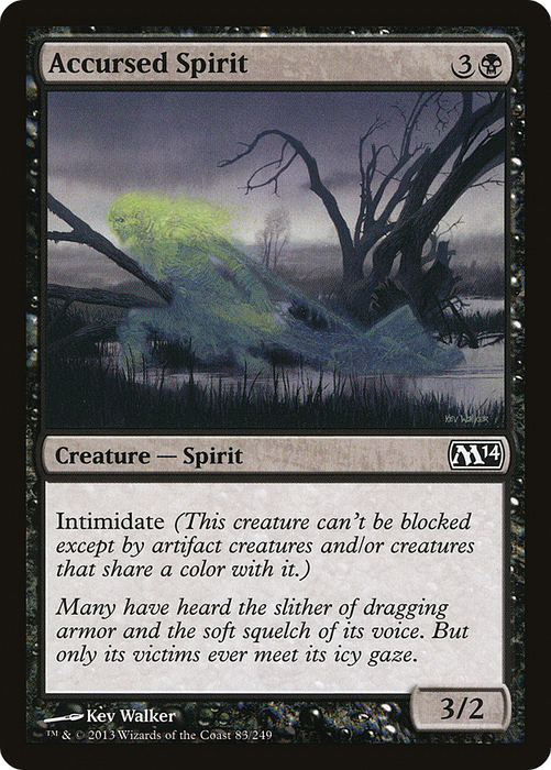 Accursed Spirit (M14-083) - common