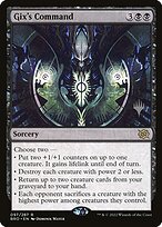 Gix's Command (PPBRO-97P) - rare