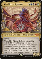 Niv-Mizzet Reborn (MUL-053) - mythic: (Showcase) - Foil