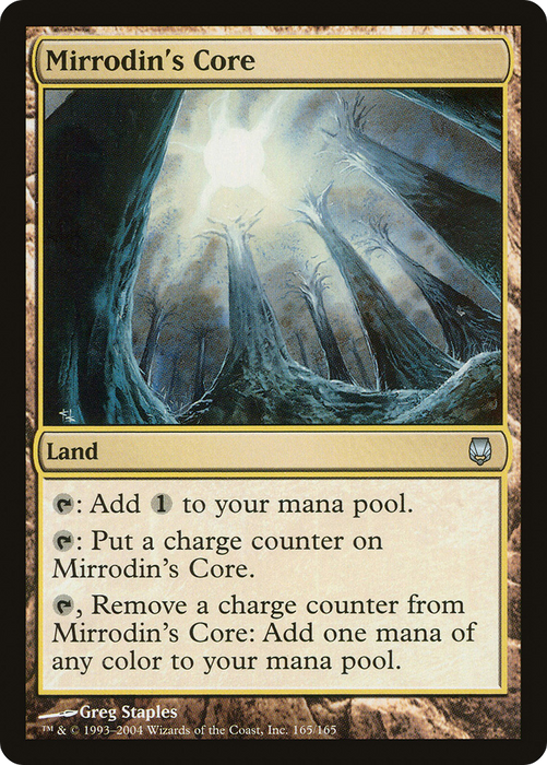 Mirrodin's Core (DST-165) - uncommon
