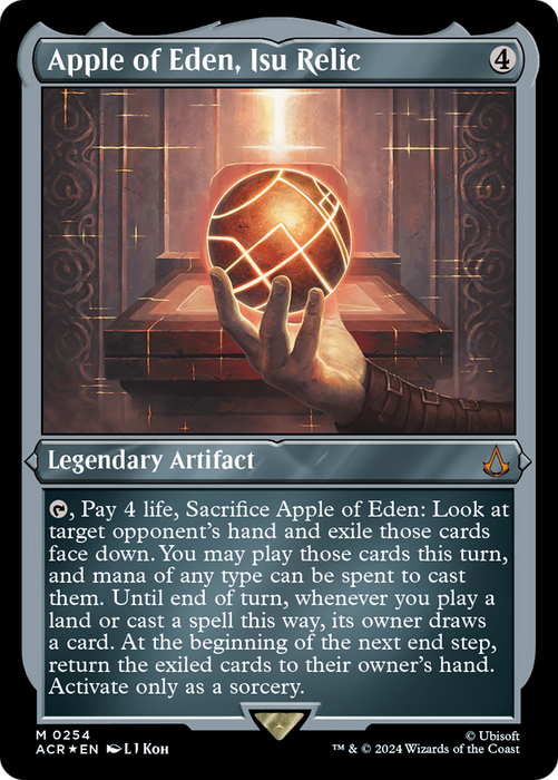Apple of Eden, Isu Relic (ACR-254) - mythic - Etched Foil