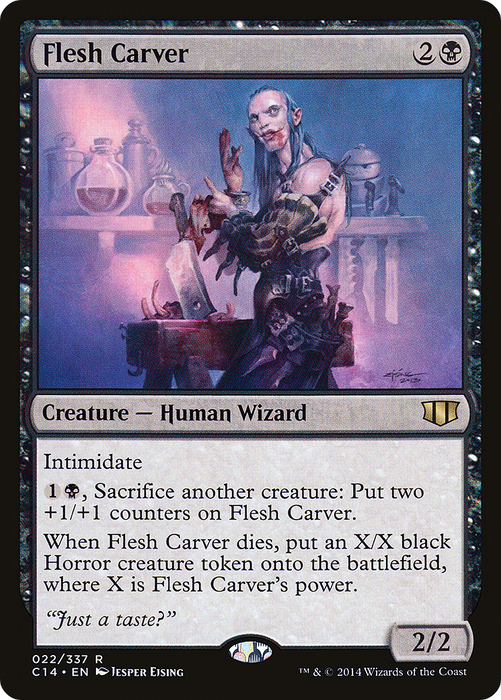 Flesh Carver (C14-022) - rare