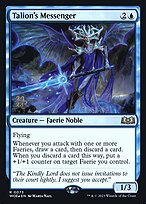 Talion's Messenger (PRE-73S) - rare - Foil