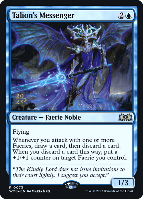 Talion's Messenger (PRE-73S) - rare - Foil