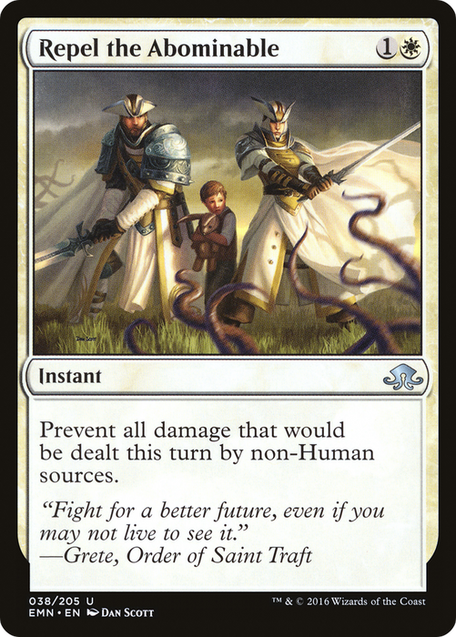 Repel the Abominable (EMN-038) - uncommon - Foil