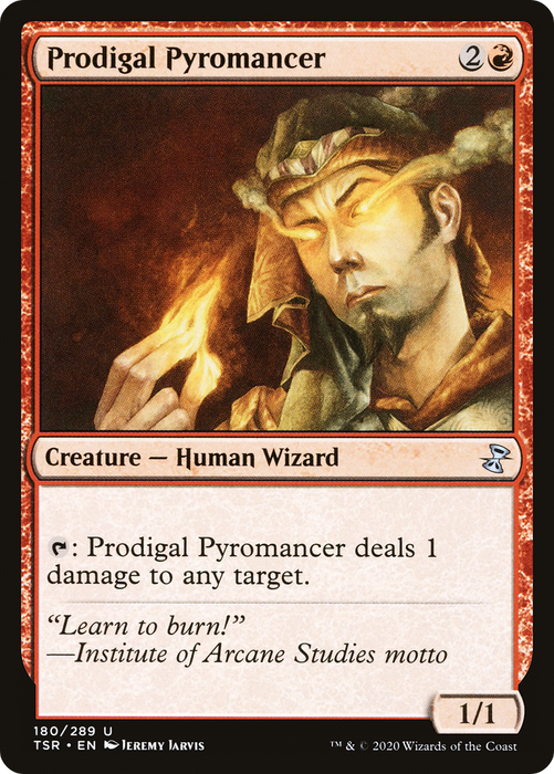 Prodigal Pyromancer (TSR-180) - uncommon