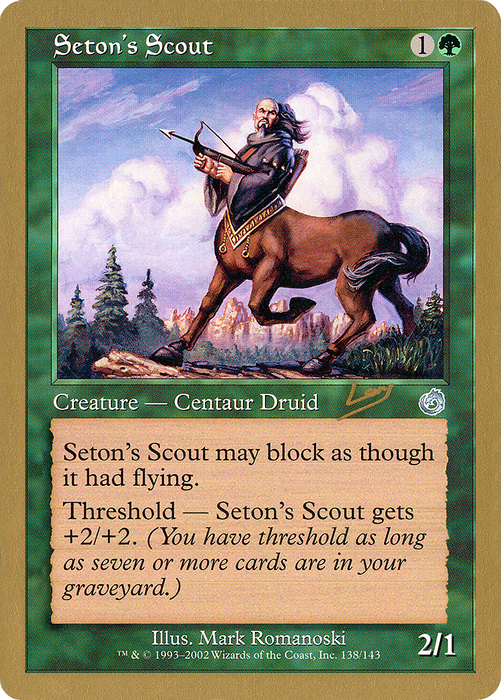 Seton's Scout (WCD-RL138) - uncommon