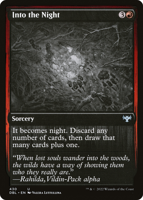Into the Night (DBL-430) - uncommon - Foil