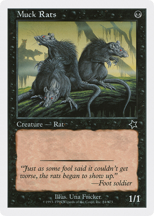 Muck Rats (S99-084) - common