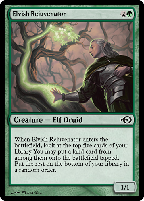 Elvish Rejuvenator (PRM-69258) - common - Foil