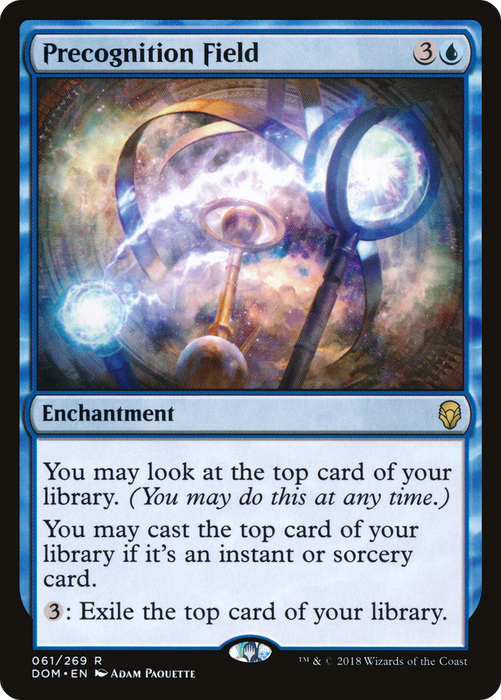 Precognition Field (DOM-061) - rare - Foil