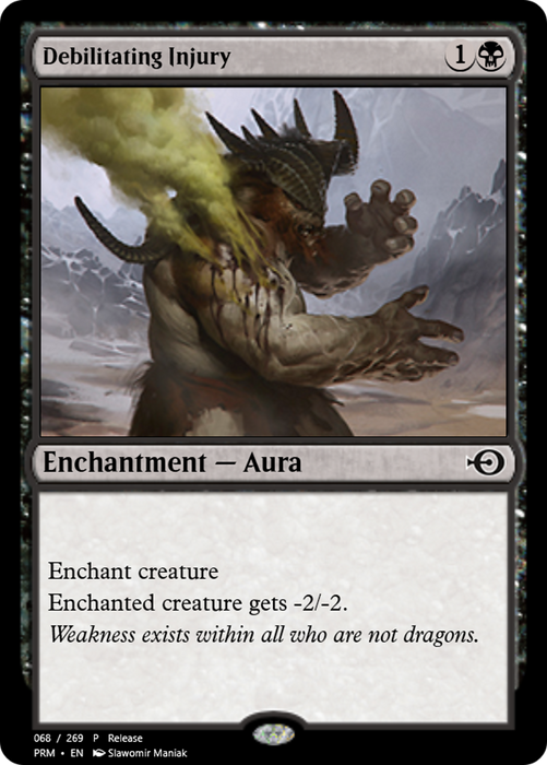 Debilitating Injury (PRM-55765) - common - Foil