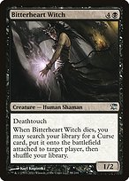 Bitterheart Witch (ISD-088) - uncommon - Foil
