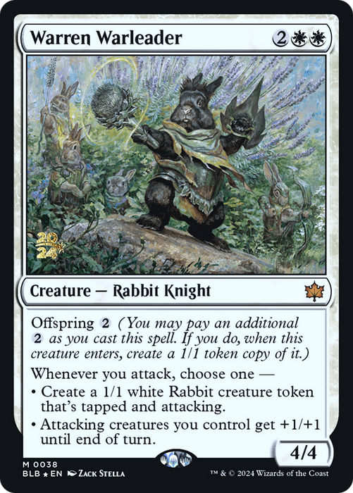 Warren Warleader (PRE-38S) - mythic - Foil