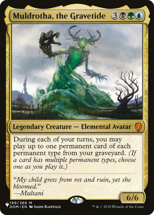 Muldrotha, the Gravetide (LIST-DOM-199) - mythic