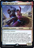 Baral and Kari Zev (PRE-218S) - rare - Foil