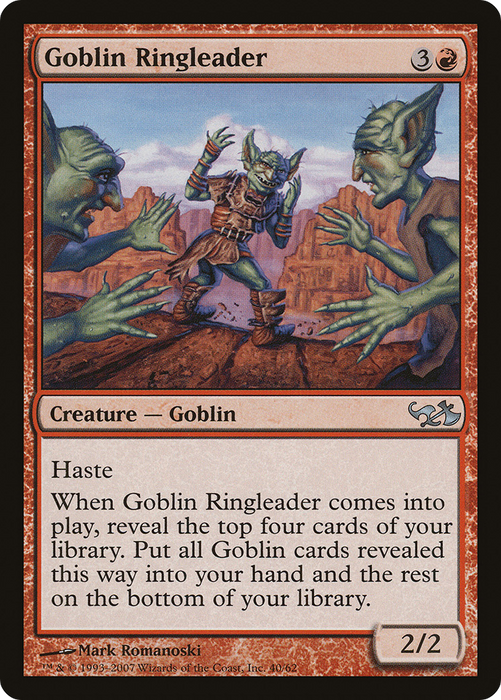 Goblin Ringleader (EVG-040) - uncommon