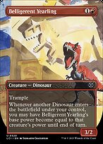 Belligerent Yearling (LCI-320) - uncommon (Borderless)