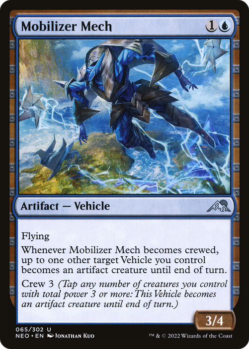 Mobilizer Mech (NEO-065) - uncommon - Foil
