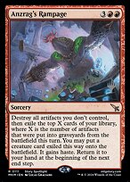 Anzrag's Rampage (PPMKM-111P) - rare - Foil