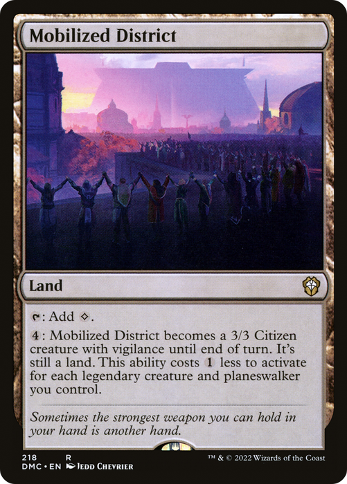 Mobilized District (DMC-218) - rare