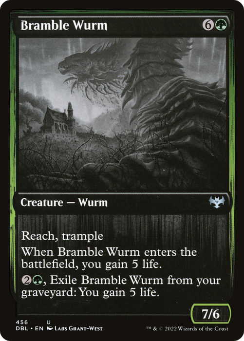 Bramble Wurm (DBL-456) - uncommon - Foil
