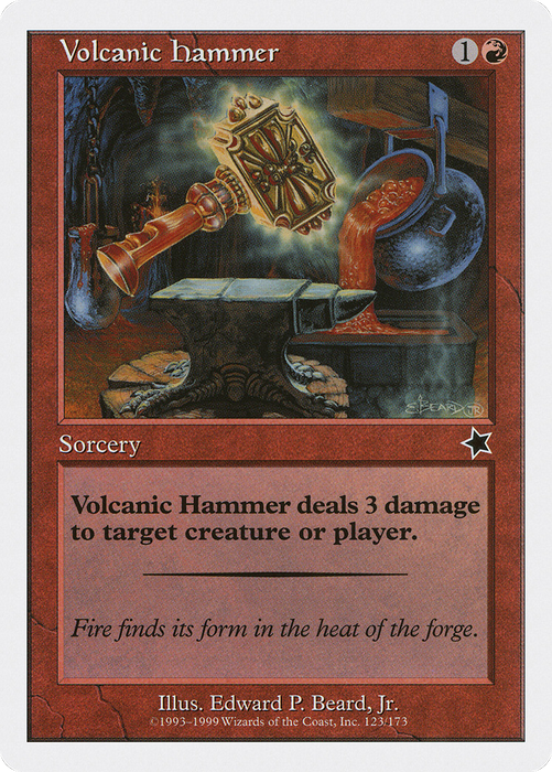 Volcanic Hammer (S99-123) - common