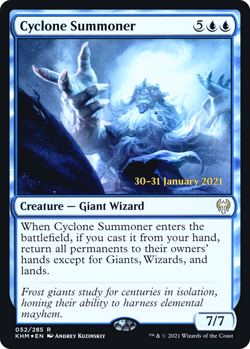 Cyclone Summoner (PRE-52S) - rare - Foil