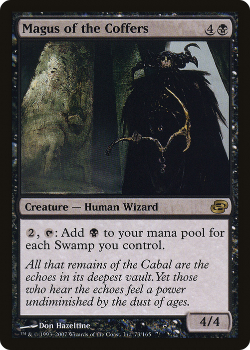Magus of the Coffers (PLC-073) - rare - Foil