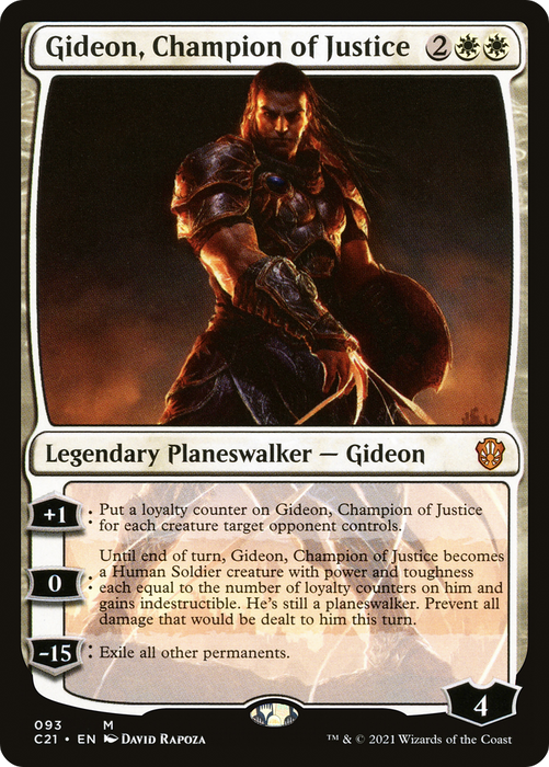Gideon, Champion of Justice (C21-093) - mythic
