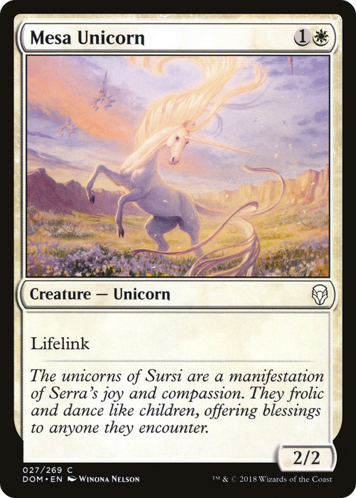 Mesa Unicorn (DOM-027) - common