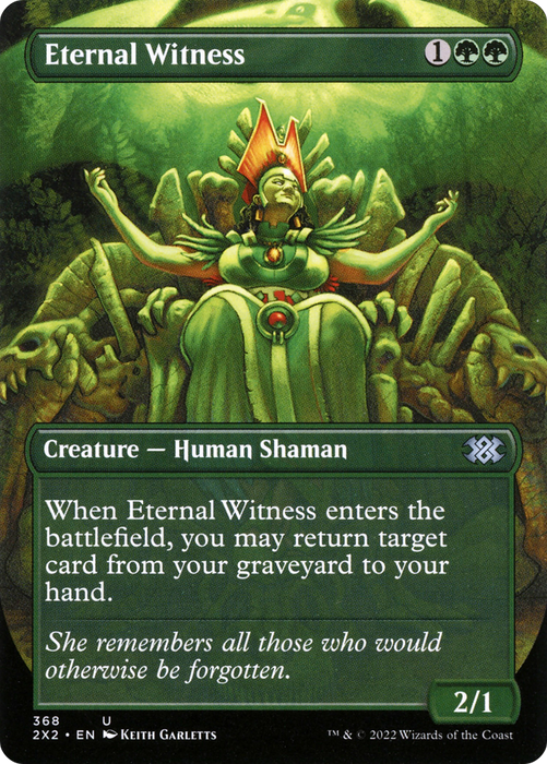 Eternal Witness (2X2-368) - uncommon (Borderless)